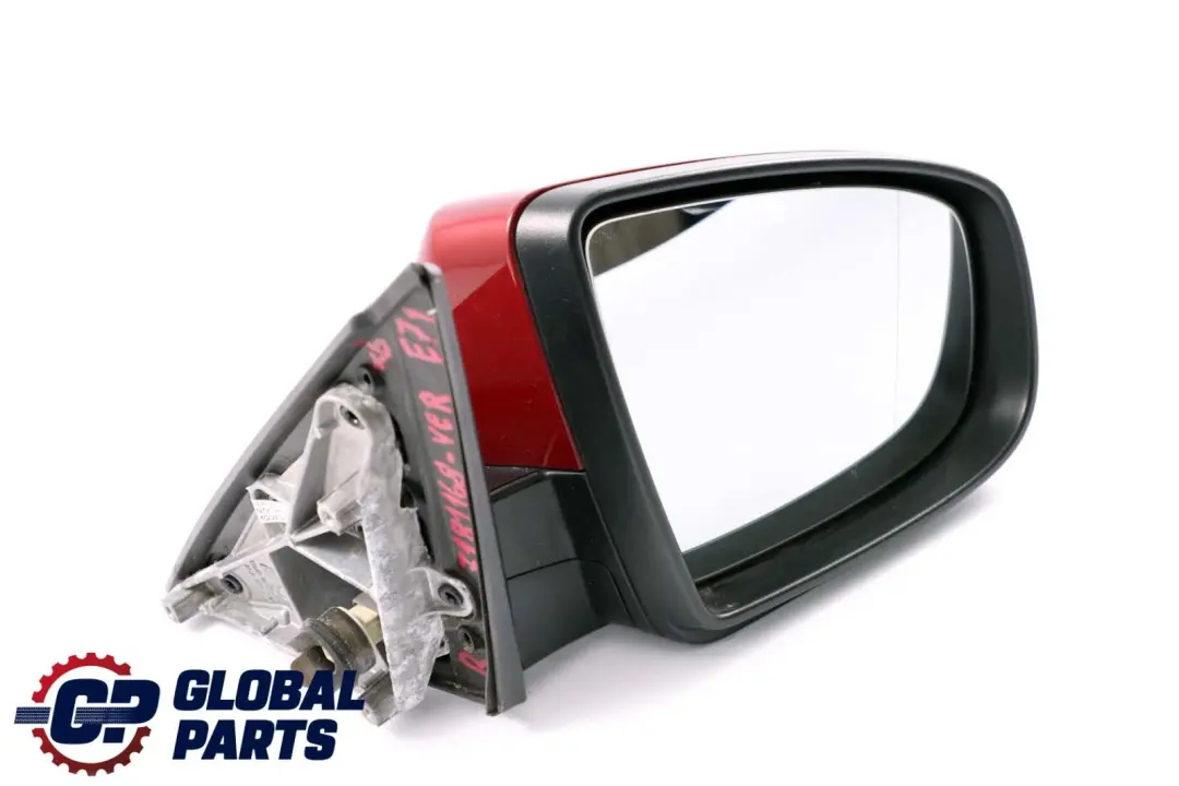 Outside Right Wing Mirror O/S Vermilionrot Vermilion Red A82 to BMW X6 Series E71 with Part number 7181168 BMW X6 Series E71 Outside Right Wing Mirror O/S Vermilionrot Vermilion Red A82 - SKU rhd-7181168-VER - Part number 7181168