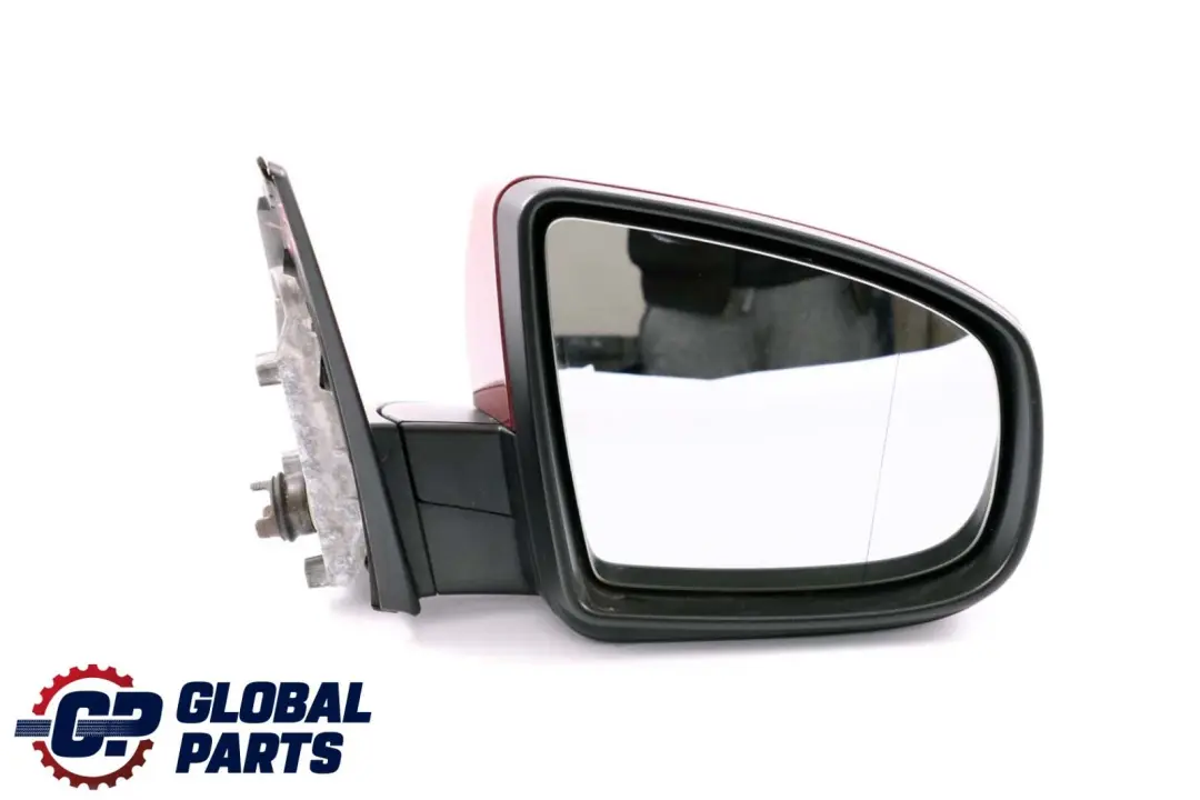 BMW X6 Series E71 Outside Right Wing Mirror O/S Vermilionrot Vermilion Red A82 - SKU rhd-7181168-VER - Part number 7181168