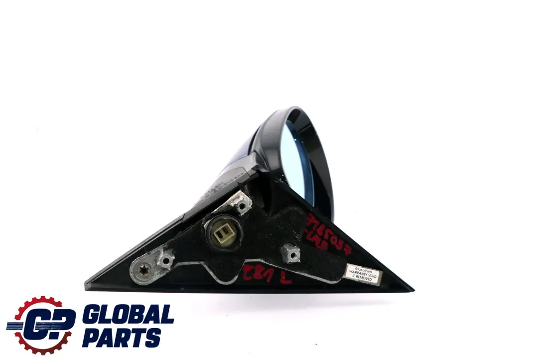 BMW 1 Series E81 E82 M Sport High Gloss Left Wing Mirror N/S Le Mans Blau Blue - SKU rhd-7185307-LMB - Part number 7185307