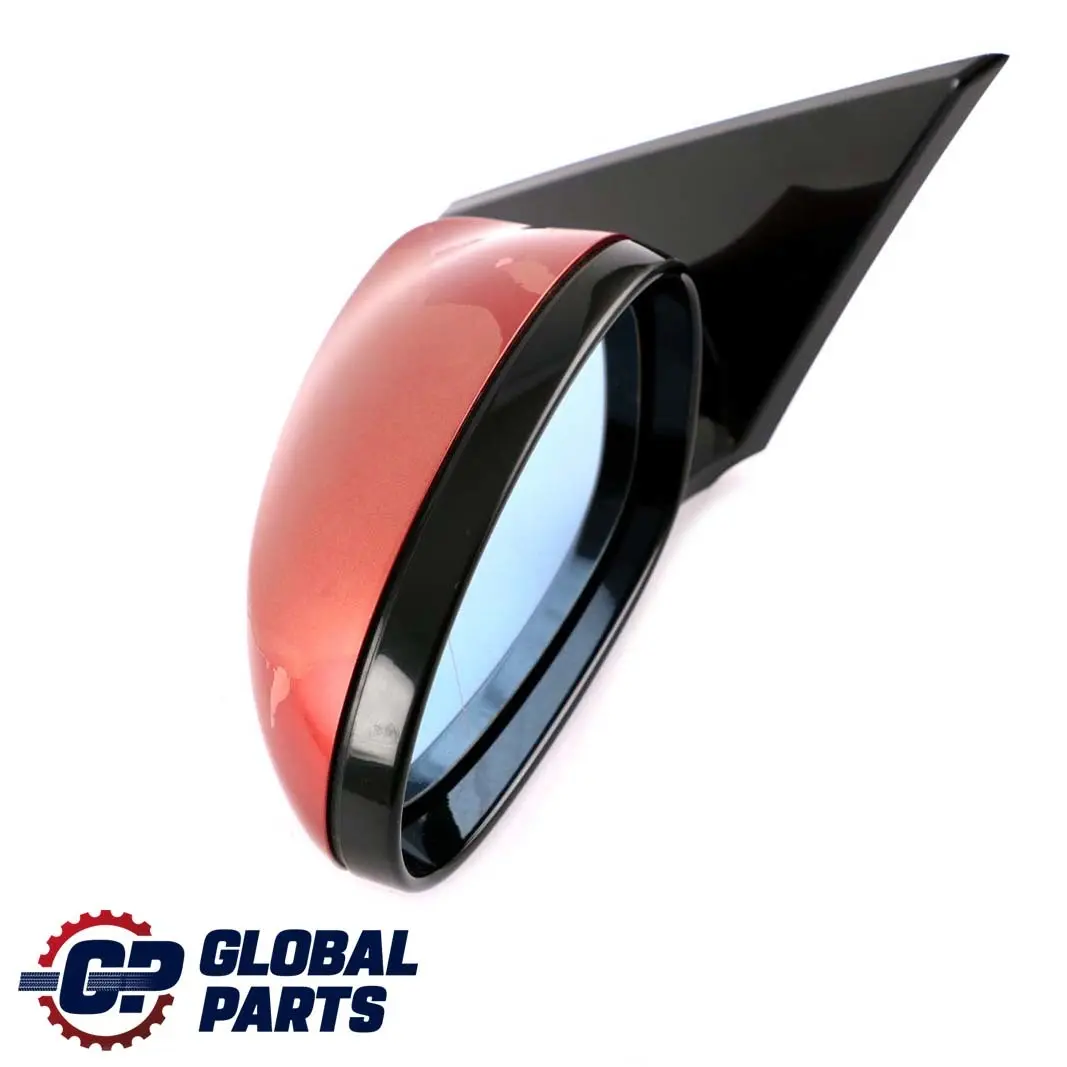 BMW 1 E81 E82 M Sport High Gloss Left Wing Mirror N/S Sedonarot Sedona Red A79 - SKU rhd-7185307-SED - Part number 7185307