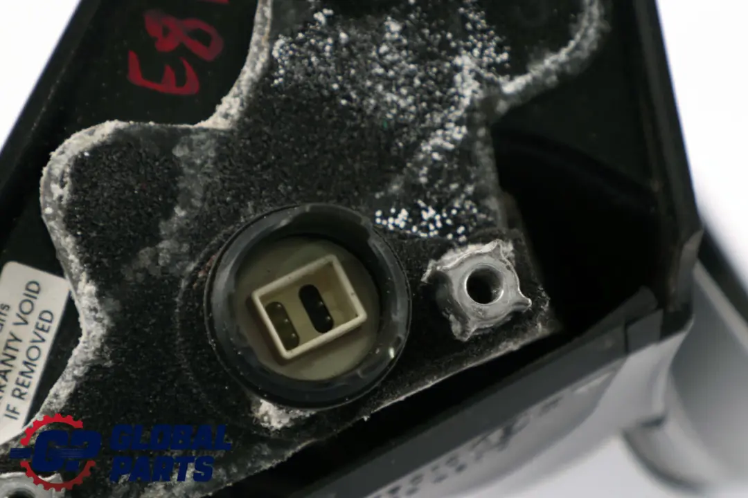 High Gloss Right Wing Mirror O/S Titanium Silver to BMW 1 Series 3 E81 E82 M Sport with Part number 7185308 BMW 1 Series 3 E81 E82 M Sport High Gloss Right Wing Mirror O/S Titanium Silver - SKU rhd-7185308-TS3 - Part number 7185308