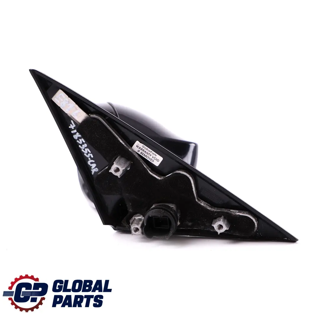 High Gloss Left Wing Mirror N/S Carbonschwarz Metallic to BMW E81 E82 M Sport with Part number 7185315 BMW E81 E82 M Sport High Gloss Left Wing Mirror N/S Carbonschwarz Metallic - SKU rhd-7185315-CAR - Part number 7185315