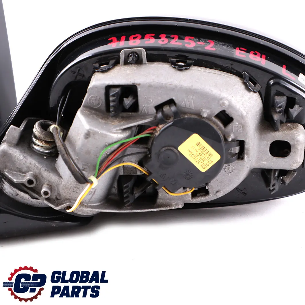 High Gloss Power Fold Left Base Wing Mirror N/S to BMW 1 Series 2 E81 E82 M Sport with Part number 7185325 BMW 1 Series 2 E81 E82 M Sport High Gloss Power Fold Left Base Wing Mirror N/S - SKU rhd-7185325-2 - Part number 7185325