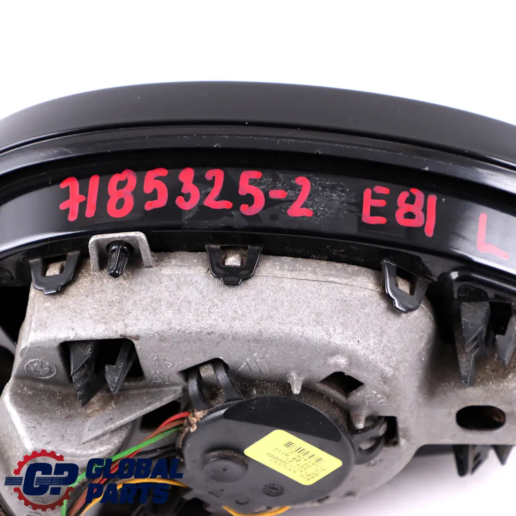 High Gloss Power Fold Left Base Wing Mirror N/S to BMW 1 Series 2 E81 E82 M Sport with Part number 7185325 BMW 1 Series 2 E81 E82 M Sport High Gloss Power Fold Left Base Wing Mirror N/S - SKU rhd-7185325-2 - Part number 7185325