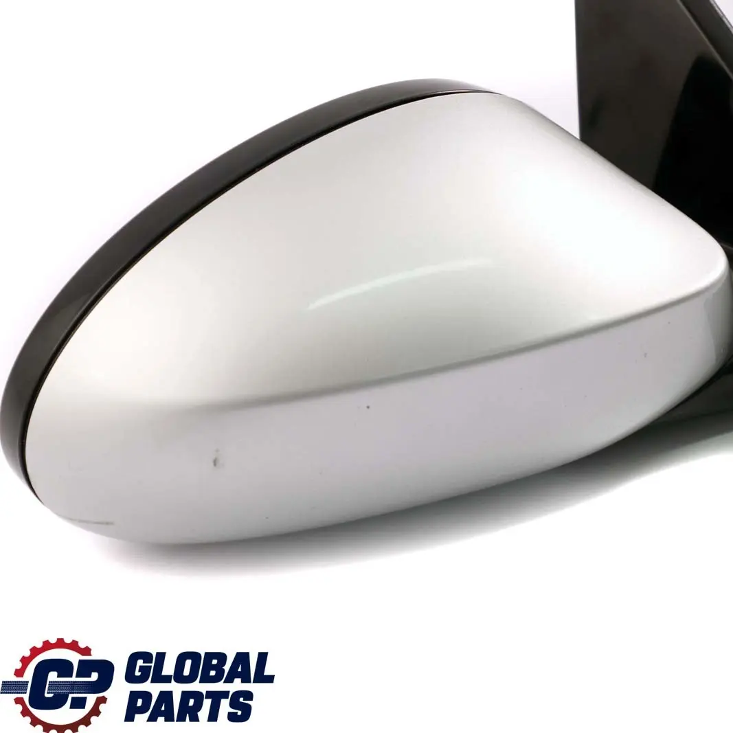 BMW 1 E81 E82 M Sport Power Fold Right Wing Mirror O/S Titansilber Silver 354 - SKU rhd-7185326-TS - Part number 7185326