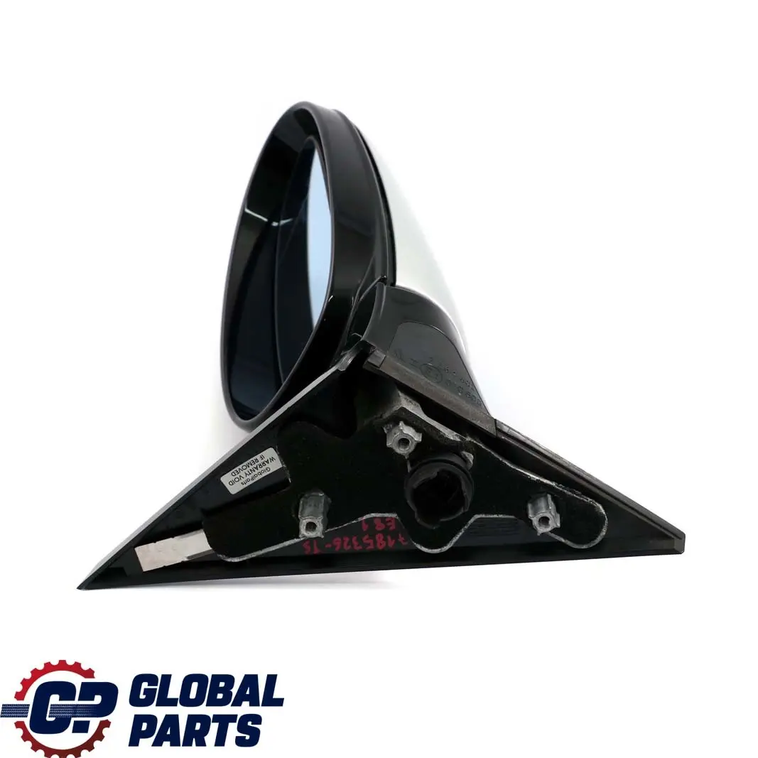 BMW 1 E81 E82 M Sport Power Fold Right Wing Mirror O/S Titansilber Silver 354 - SKU rhd-7185326-TS - Part number 7185326