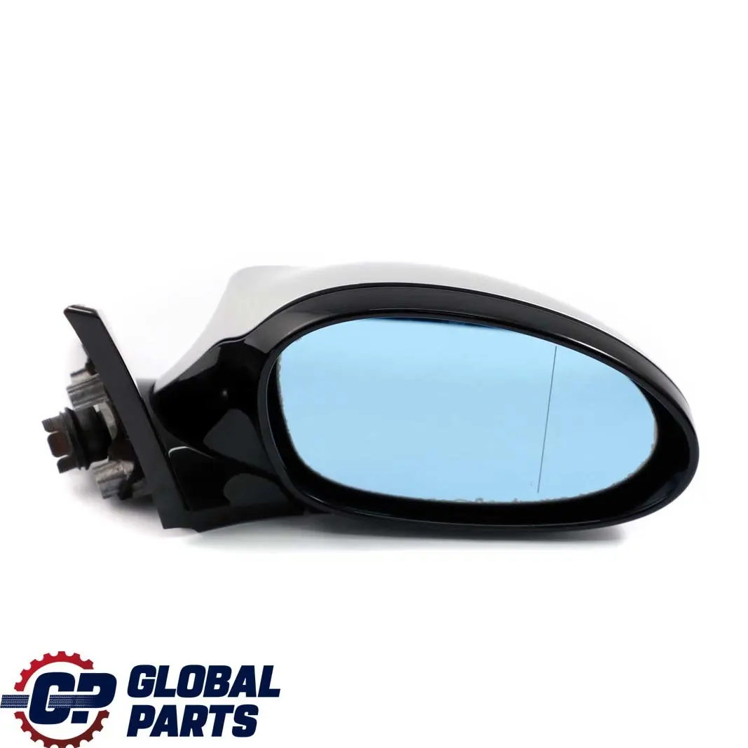 BMW 1 E81 E82 M Sport Power Fold Right Wing Mirror O/S Titansilber Silver 354 - SKU rhd-7185326-TS - Part number 7185326