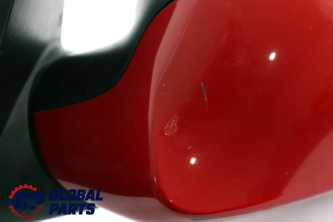 BMW 1 Series E81 E82 Left Outside Wing Mirror N/S Karmesinrot Crimson Red A61 - SKU rhd-7185355-KAR - Part number 7185355