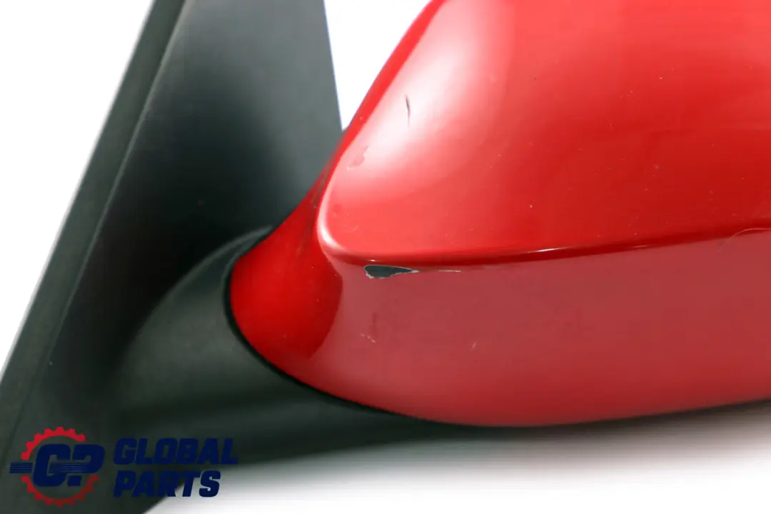 BMW 1 Series E81 E82 Left Outside Wing Mirror N/S Karmesinrot Crimson Red A61 - SKU rhd-7185355-KAR - Part number 7185355