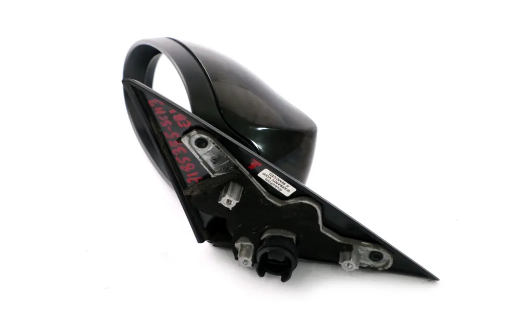 Exterior Left Wing Mirror N/S Schwarz 2 Black 668 to BMW 1 Series 3 E81 E82 E88 with Part number 7185355 BMW 1 Series 3 E81 E82 E88 Exterior Left Wing Mirror N/S Schwarz 2 Black 668 - SKU rhd-7185355-SCH3 - Part number 7185355