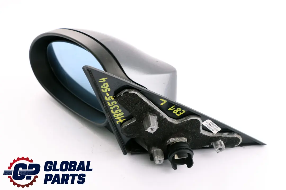 Left Heated Wing Mirror N/S Sparkling Graphite A22 to BMW 1 Series 4 E81 E82 E88 with Part number 7185355 BMW 1 Series 4 E81 E82 E88 Left Heated Wing Mirror N/S Sparkling Graphite A22 - SKU rhd-7185355-SG4 - Part number 7185355