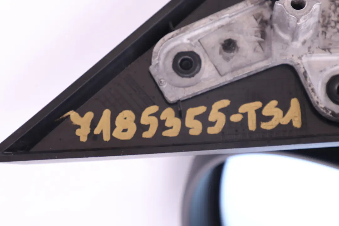 BMW 1 Series 1 E81 E82 E88 Left Wing Mirror N/S Titansilber Titanium Silver - SKU rhd-7185355-TS1 - Part number 7185355