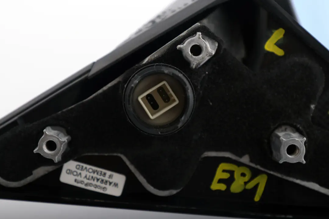 Left Heated Wing Mirror N/S Titanium Silver Metallic to BMW 1 Series 2 E81 E82 E88 with Part number 7185355 BMW 1 Series 2 E81 E82 E88 Left Heated Wing Mirror N/S Titanium Silver Metallic - SKU rhd-7185355-TS2 - Part number 7185355