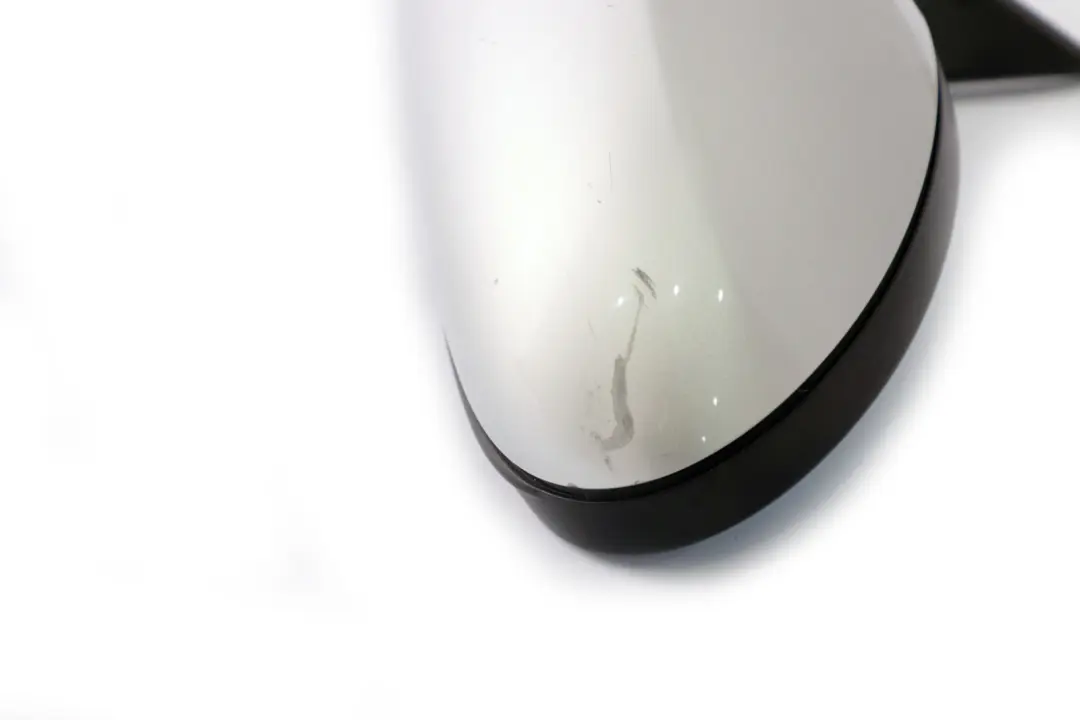 BMW 1 Series 4 E81 E82 E88 Left Heated Wing Mirror N/S Titanium Silver Metallic - SKU rhd-7185355-TS4 - Part number 7185355