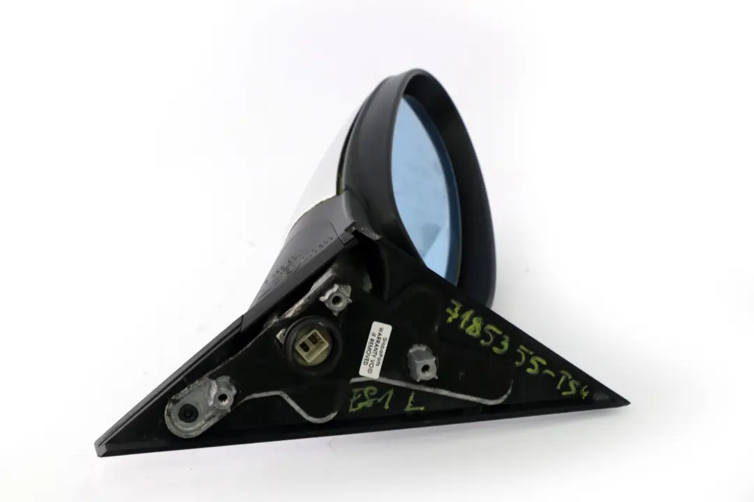 Left Heated Wing Mirror N/S Titanium Silver Metallic to BMW 1 Series 4 E81 E82 E88 with Part number 7185355 BMW 1 Series 4 E81 E82 E88 Left Heated Wing Mirror N/S Titanium Silver Metallic - SKU rhd-7185355-TS4 - Part number 7185355