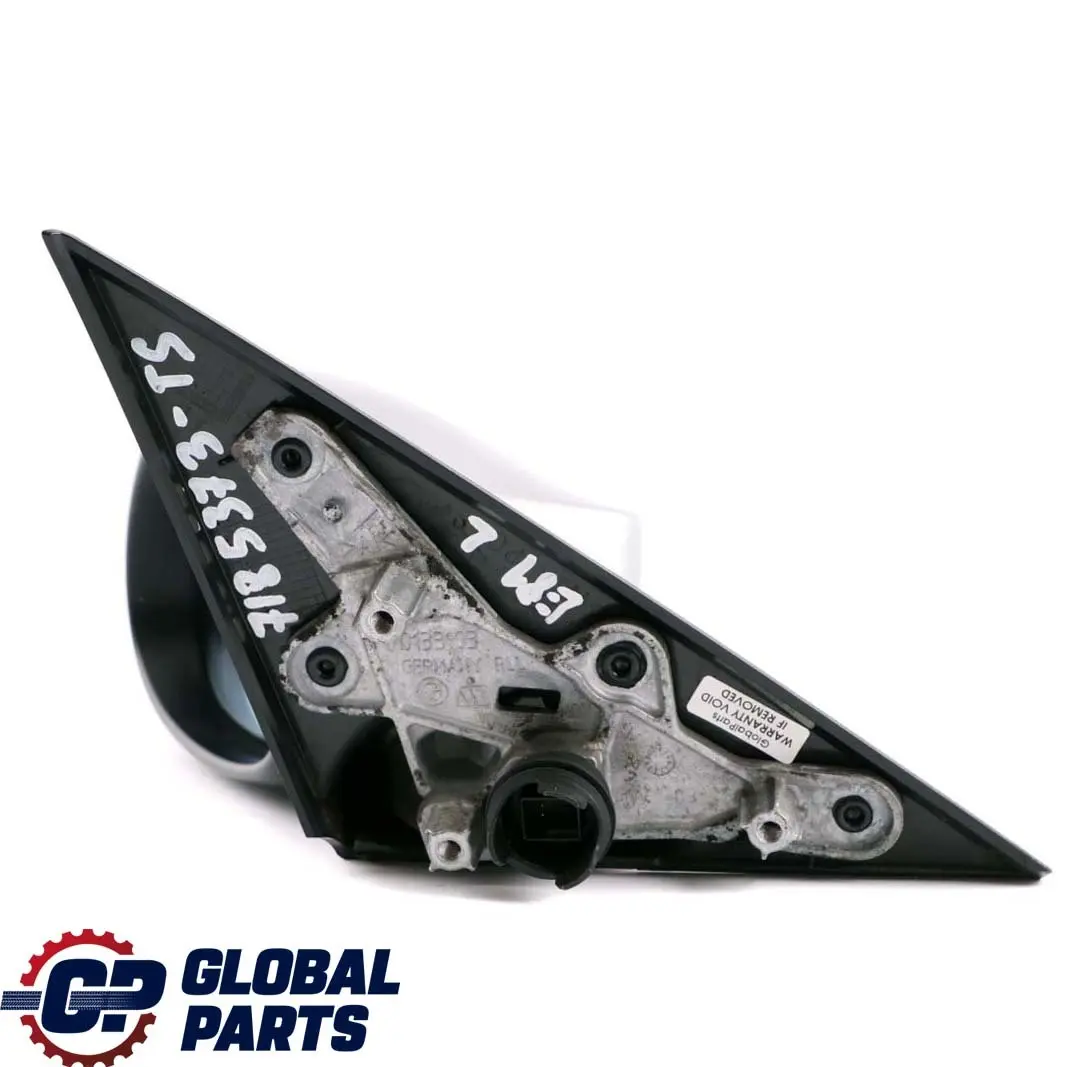 BMW 1 Series 5 E81 E82 E88 Left Wing Mirror N/S Titanium Silver Metallic 354 - SKU rhd-7185355-TS5 - Part number 7185355