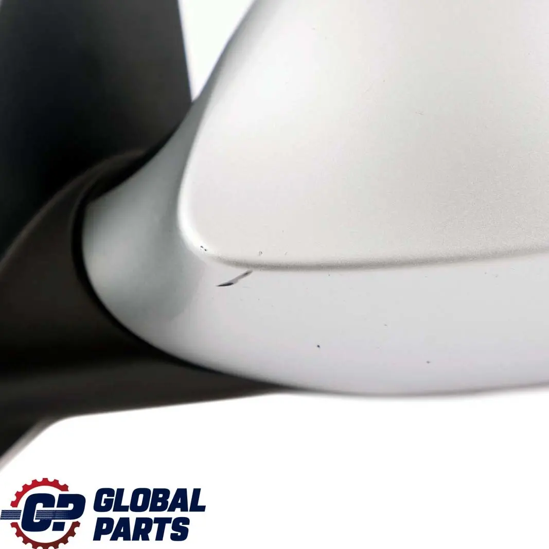 BMW 1 Series 5 E81 E82 E88 Left Wing Mirror N/S Titanium Silver Metallic 354 - SKU rhd-7185355-TS5 - Part number 7185355