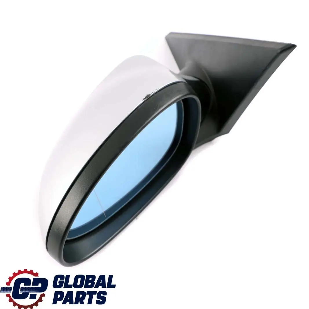 BMW 1 Series 5 E81 E82 E88 Left Wing Mirror N/S Titanium Silver Metallic 354 - SKU rhd-7185355-TS5 - Part number 7185355