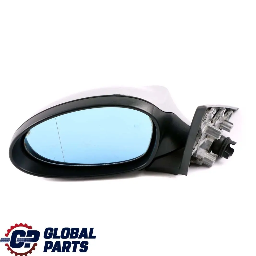 BMW 1 Series 5 E81 E82 E88 Left Wing Mirror N/S Titanium Silver Metallic 354 - SKU rhd-7185355-TS5 - Part number 7185355