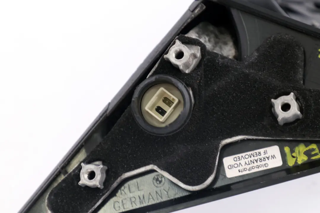 Heated Left Wing Mirror Base With Motor N/S 5 Pins to BMW 1 Series E81 E82 E88 with Part number 7185355 BMW 1 Series E81 E82 E88 Heated Left Wing Mirror Base With Motor N/S 5 Pins - SKU rhd-7185355 - Part number 7185355