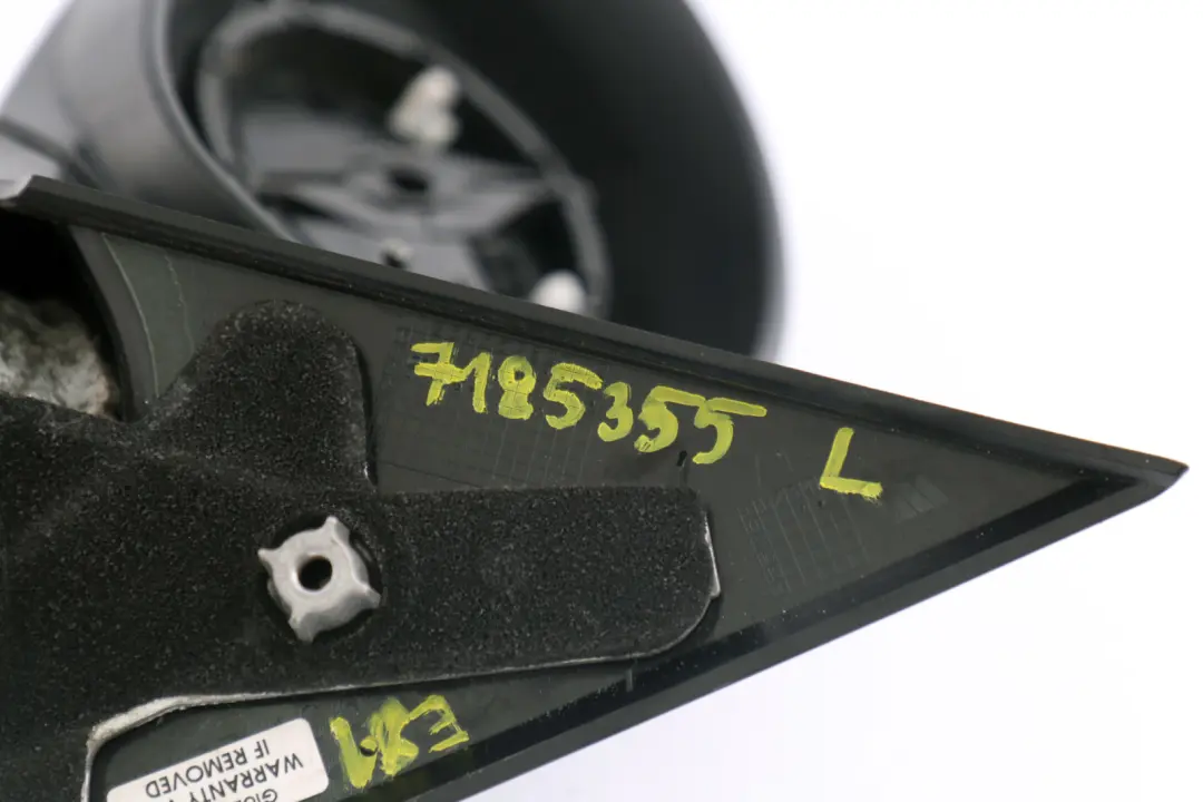 Heated Left Wing Mirror Base With Motor N/S 5 Pins to BMW 1 Series E81 E82 E88 with Part number 7185355 BMW 1 Series E81 E82 E88 Heated Left Wing Mirror Base With Motor N/S 5 Pins - SKU rhd-7185355 - Part number 7185355