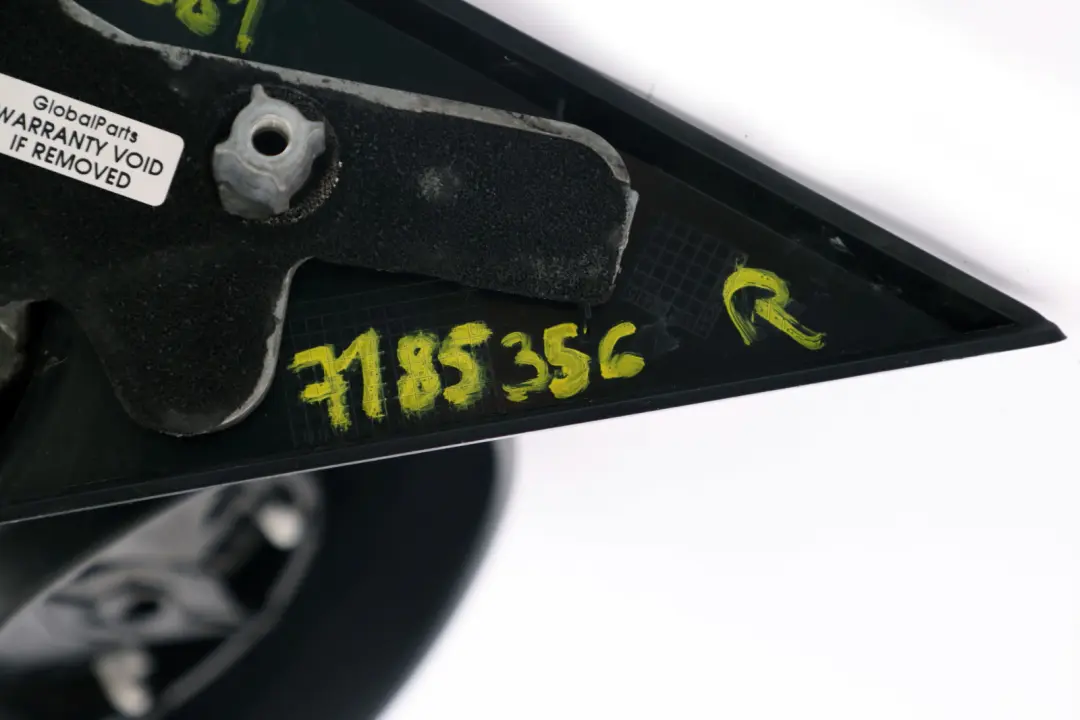 Outside Right Wing Mirror Base With Motor O/S 3 Pins to BMW 1 Series E81 E82 E88 with Part number 7185356 BMW 1 Series E81 E82 E88 Outside Right Wing Mirror Base With Motor O/S 3 Pins - SKU rhd-7185356 - Part number 7185356