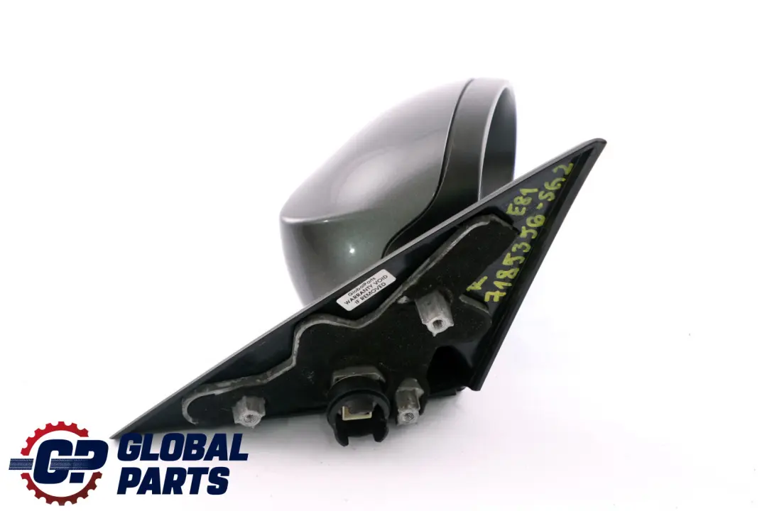 Heated Right Wing Mirror O/S Sparkling Graphite A22 to BMW 1 Series 2 E81 E82 E88 with Part number 7185356 BMW 1 Series 2 E81 E82 E88 Heated Right Wing Mirror O/S Sparkling Graphite A22 - SKU rhd-7185356-SG2 - Part number 7185356