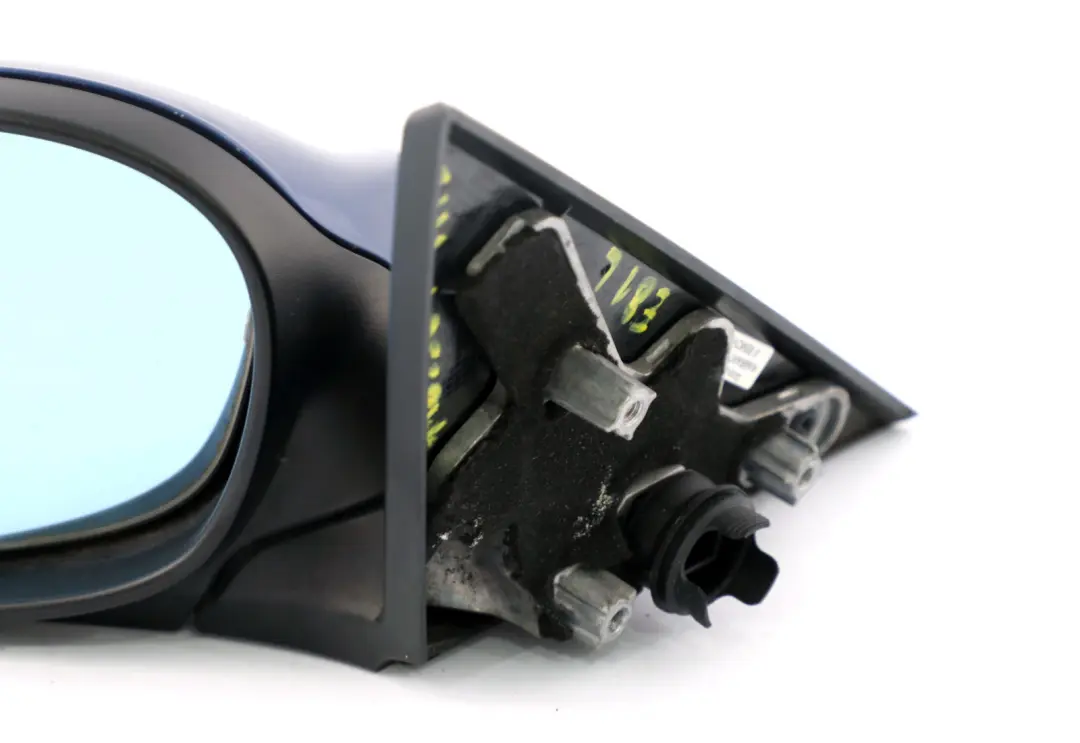BMW 1 Series E81 E82 E88 Left Wing Mirror N/S Montegoblau Blue Metallic A51 - SKU rhd-7185361-MTB - Part number 7185361