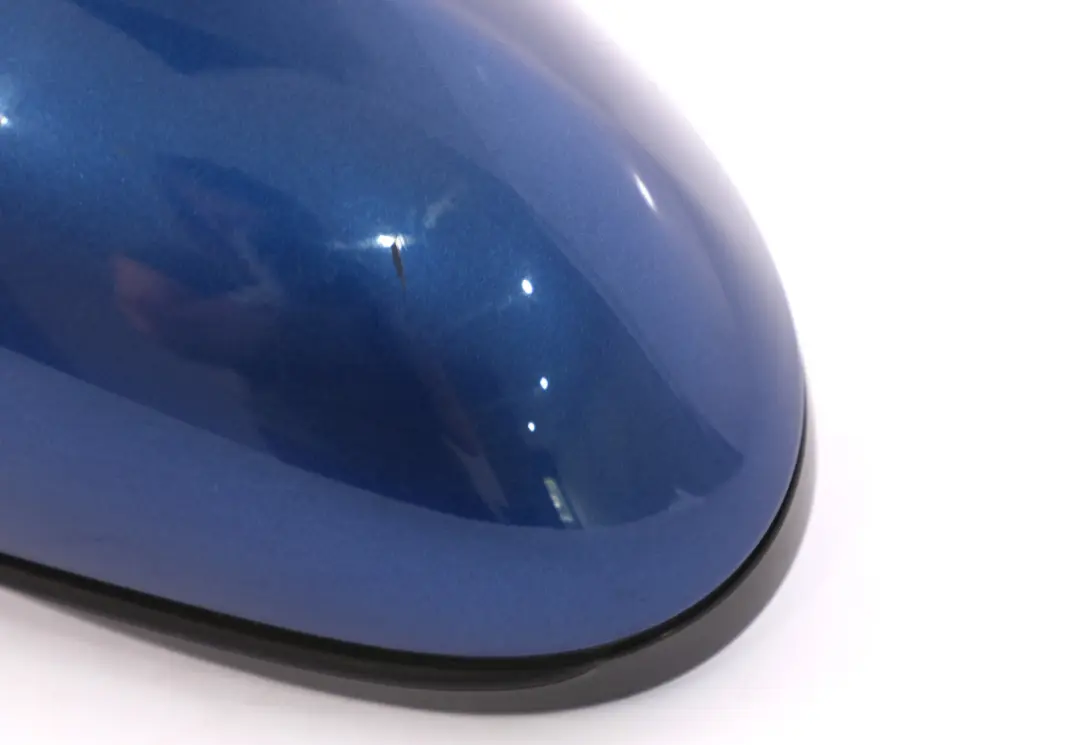 BMW 1 Series E81 E82 E88 Left Wing Mirror N/S Montegoblau Blue Metallic A51 - SKU rhd-7185361-MTB - Part number 7185361