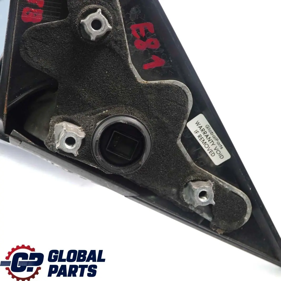 Fold Heated Left Wing Mirror N/S Montegoblau Blue to BMW 1 E81 E88 Power with Part number 7185373 BMW 1 E81 E88 Power Fold Heated Left Wing Mirror N/S Montegoblau Blue - SKU rhd-7185373-MTB - Part number 7185373