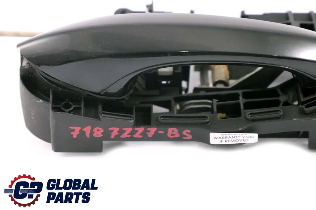 Outside Door Handle Front Left N/S Black Sapphire Metallic 475 to BMW 5 Series F10 with Part number 7175649 BMW 5 Series F10 Outside Door Handle Front Left N/S Black Sapphire Metallic 475 - SKU rhd-7187227-BS - Part number 7175649