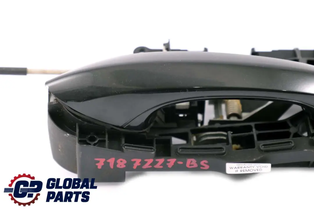 BMW 5 Series F10 Outside Door Handle Front Left N/S Black Sapphire Metallic 475 - SKU rhd-7187227-BS - Part number 7175649