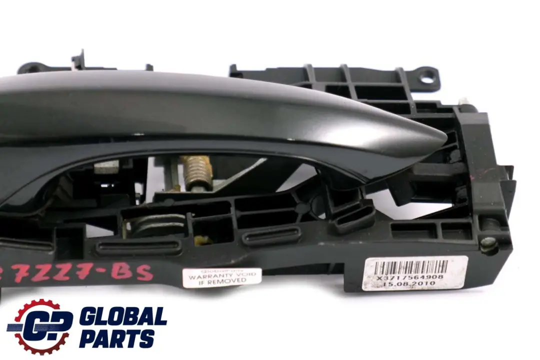 BMW 5 Series F10 Outside Door Handle Front Left N/S Black Sapphire Metallic 475 - SKU rhd-7187227-BS - Part number 7175649