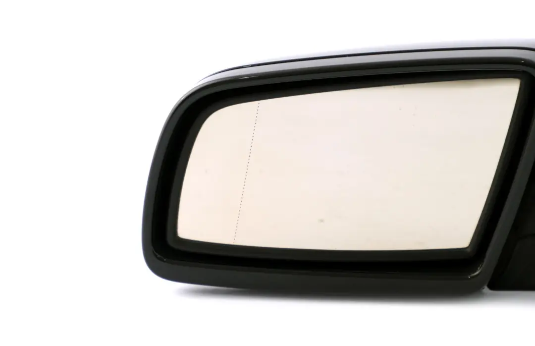 BMW 6 Series E63 E64 Auto Dip High Gloss Left Wing Mirror N/S Black Sapphire - SKU rhd-7189371-BS - Part number 7189371