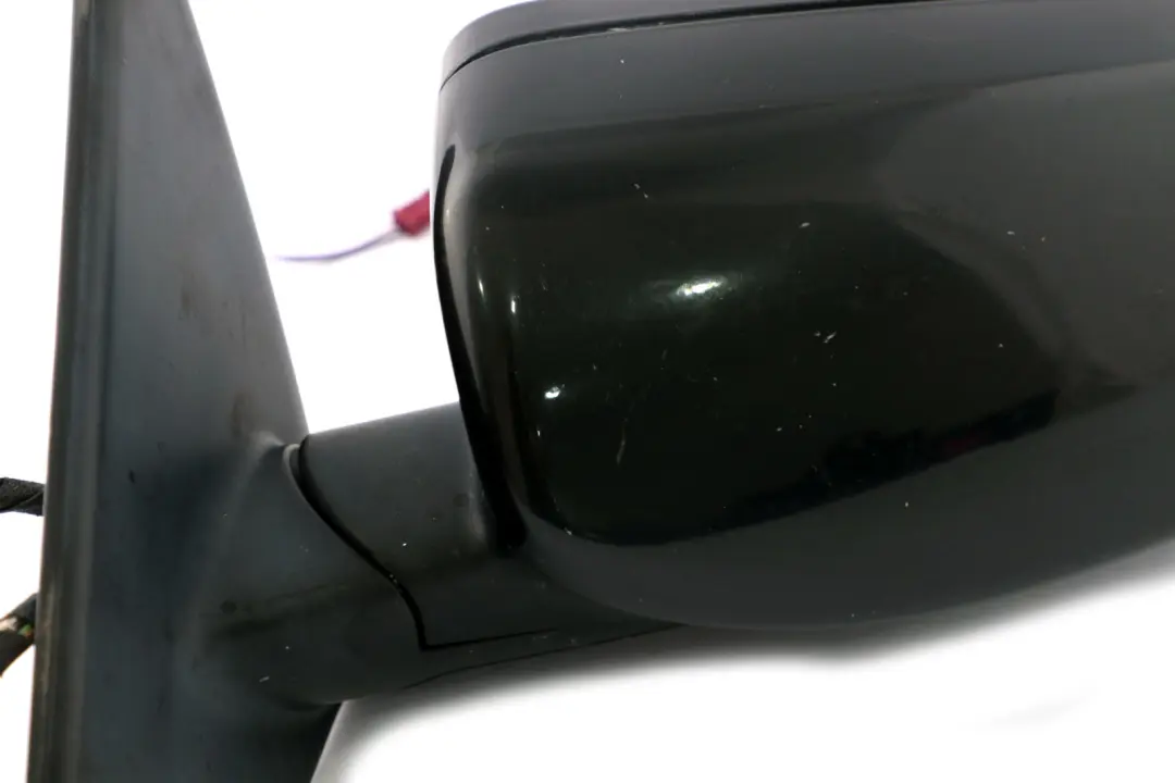 BMW 6 Series E63 E64 Auto Dip High Gloss Left Wing Mirror N/S Black Sapphire - SKU rhd-7189371-BS - Part number 7189371