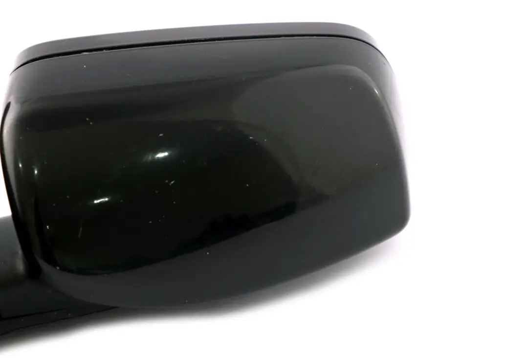 BMW 6 Series E63 E64 Auto Dip High Gloss Left Wing Mirror N/S Black Sapphire - SKU rhd-7189371-BS - Part number 7189371