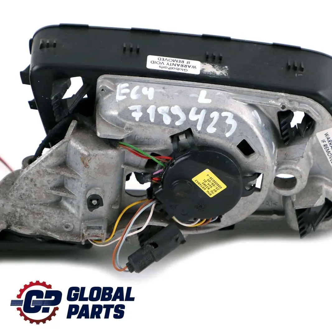 BMW 6 Series E63 E64 Auto Dip Left Heated Base Wing Mirror N/S Black - SKU rhd-7189423 - Part number 7189423