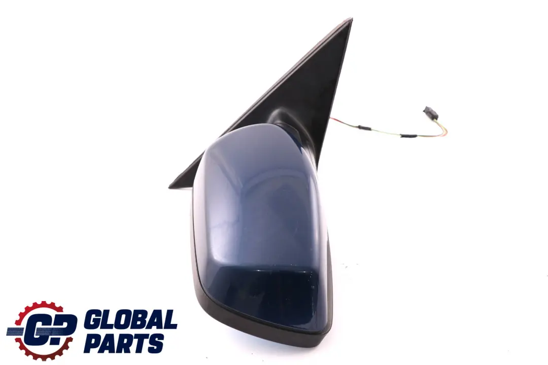 BMW 5 Series 1 E60 E61 Heated Right Wing Mirror O/S Mysticblau Metallic Blue - SKU rhd-7189486-MYS1 - Part number 7189486