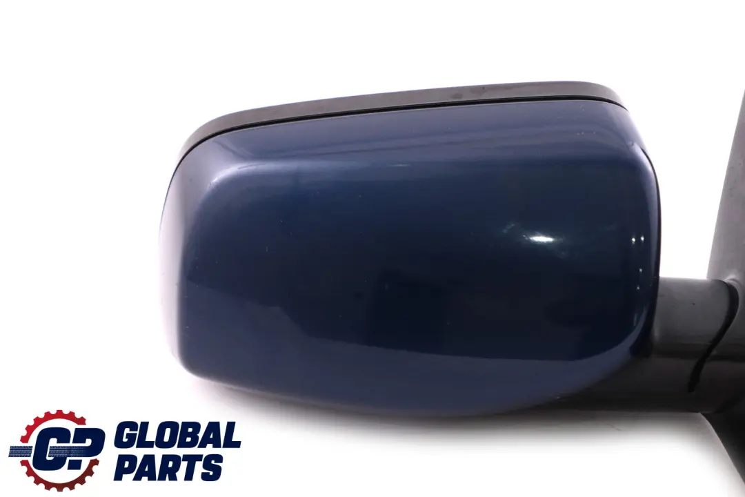 BMW 5 Series 1 E60 E61 Heated Right Wing Mirror O/S Mysticblau Metallic Blue - SKU rhd-7189486-MYS1 - Part number 7189486
