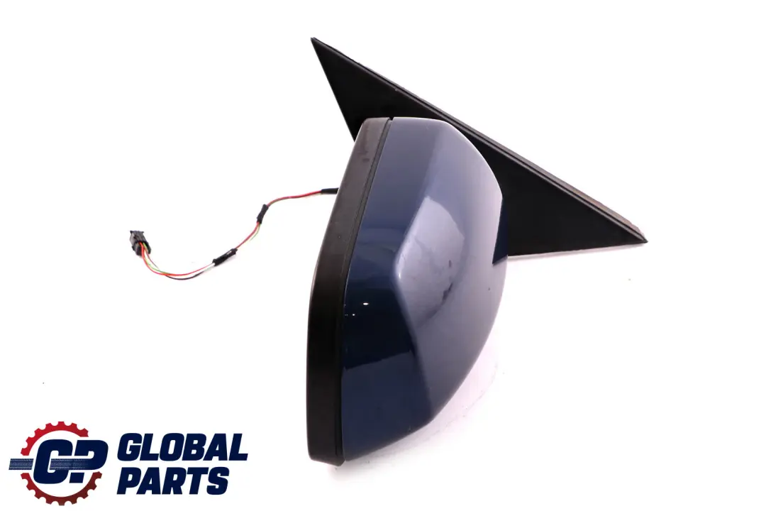 BMW 5 Series 1 E60 E61 Heated Right Wing Mirror O/S Mysticblau Metallic Blue - SKU rhd-7189486-MYS1 - Part number 7189486