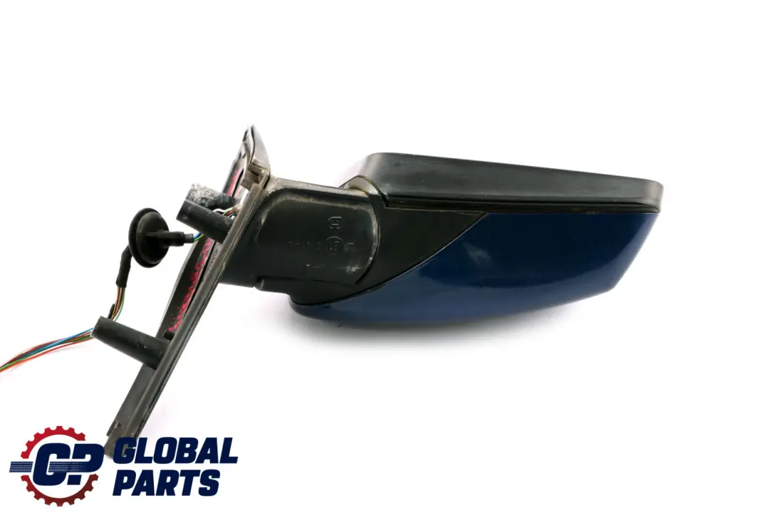Heated Right Wing Mirror O/S Mysticblau Metallic Blue to BMW 5 Series 3 E60 E61 with Part number 7189486 BMW 5 Series 3 E60 E61 Heated Right Wing Mirror O/S Mysticblau Metallic Blue - SKU rhd-7189486-MYS3 - Part number 7189486