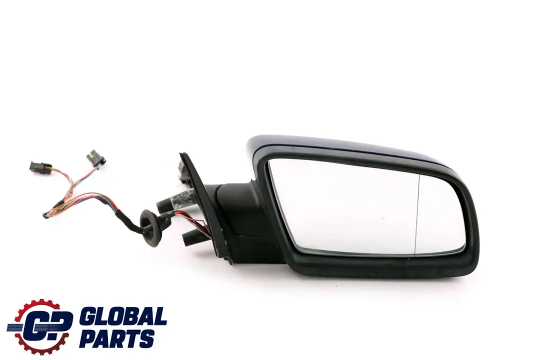 Heated Right Wing Mirror O/S Mysticblau Metallic Blue to BMW 5 Series 3 E60 E61 with Part number 7189486 BMW 5 Series 3 E60 E61 Heated Right Wing Mirror O/S Mysticblau Metallic Blue - SKU rhd-7189486-MYS3 - Part number 7189486