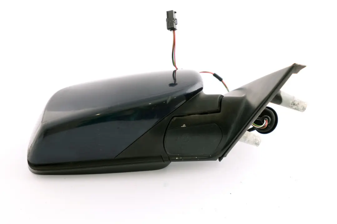 Heated Right Wing Mirror O/S Orientblau Orient Blue 317 to BMW 5 Series E60 E61 with Part number 7189486 BMW 5 Series E60 E61 Heated Right Wing Mirror O/S Orientblau Orient Blue 317 - SKU rhd-7189486-OB - Part number 7189486