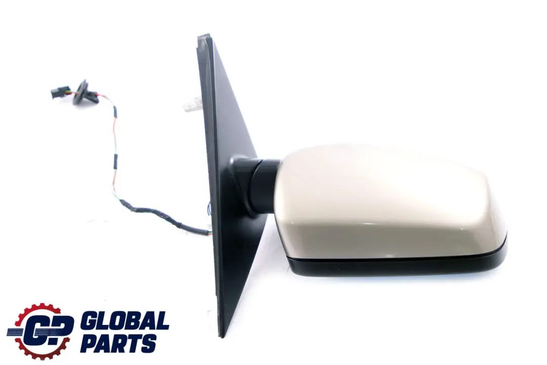 BMW 5 Series 1 E60 E61 Heated Right Door Wing Mirror O/S Olivin Metallic 349 - SKU rhd-7189486-OLI1 - Part number 7189486