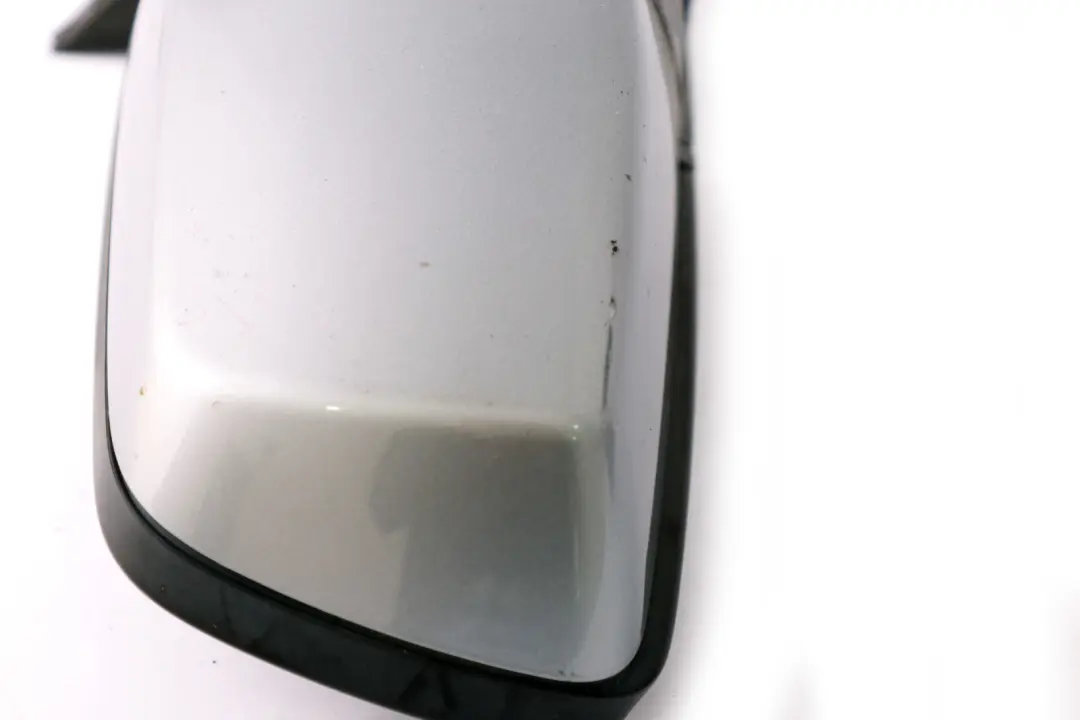 BMW 5 Series E60 E61 Heated Right Wing Mirror O/S Silbergrau Silver Grey A08 - SKU rhd-7189486-SBG - Part number 7189486