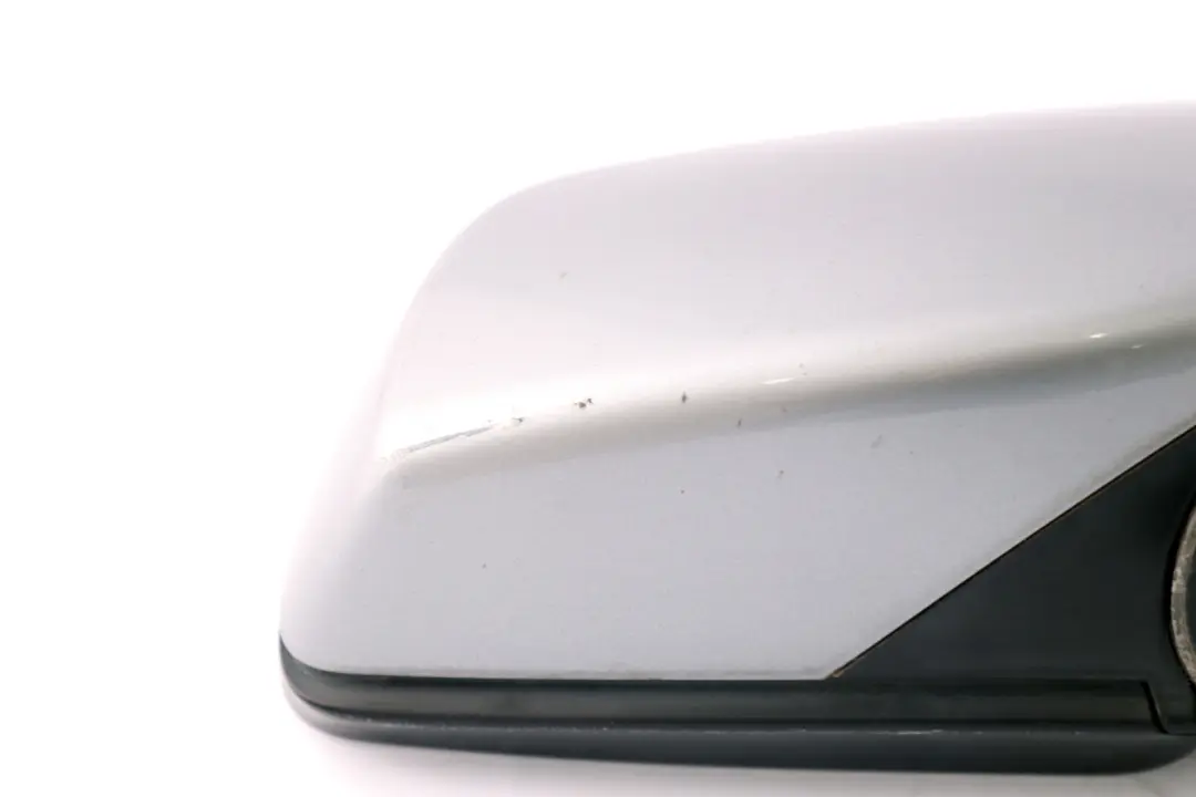 BMW 5 Series E60 E61 Heated Right Wing Mirror O/S Silbergrau Silver Grey A08 - SKU rhd-7189486-SBG - Part number 7189486