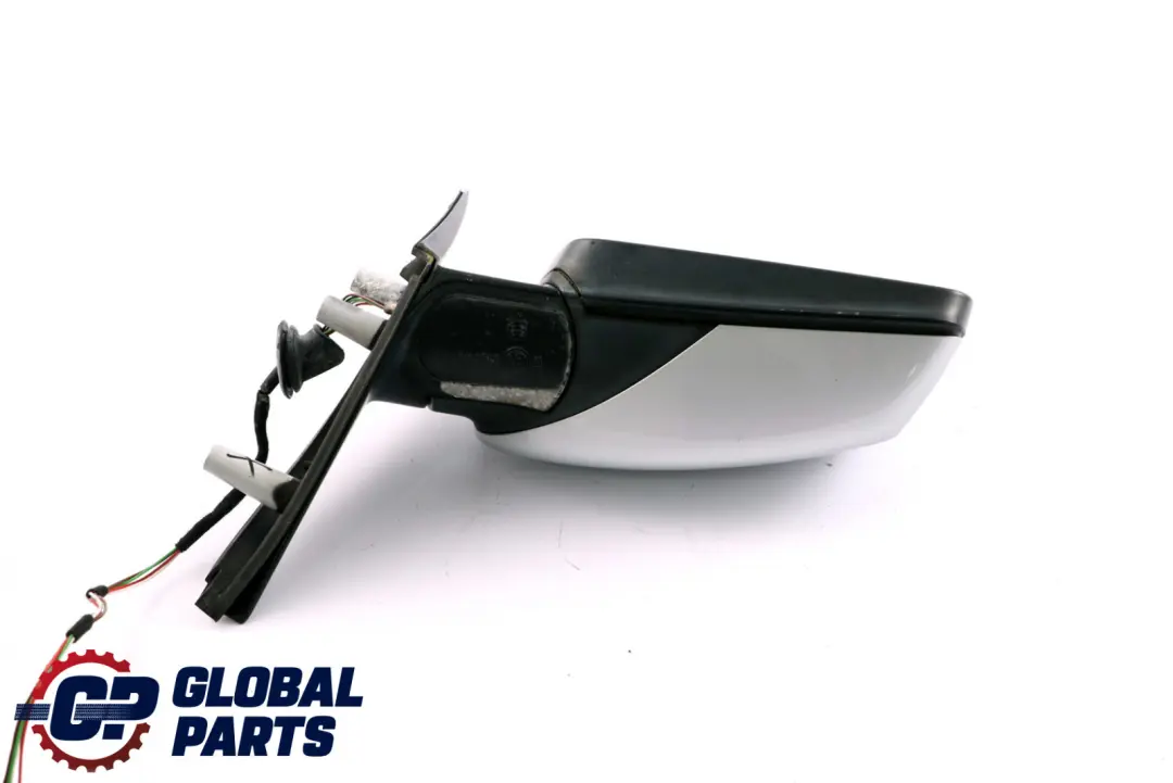 BMW 5 Series 1 E60 E61 Heated Right Wing Mirror O/S Titansilber Titanium Silver - SKU rhd-7189486-TS1 - Part number 7189486