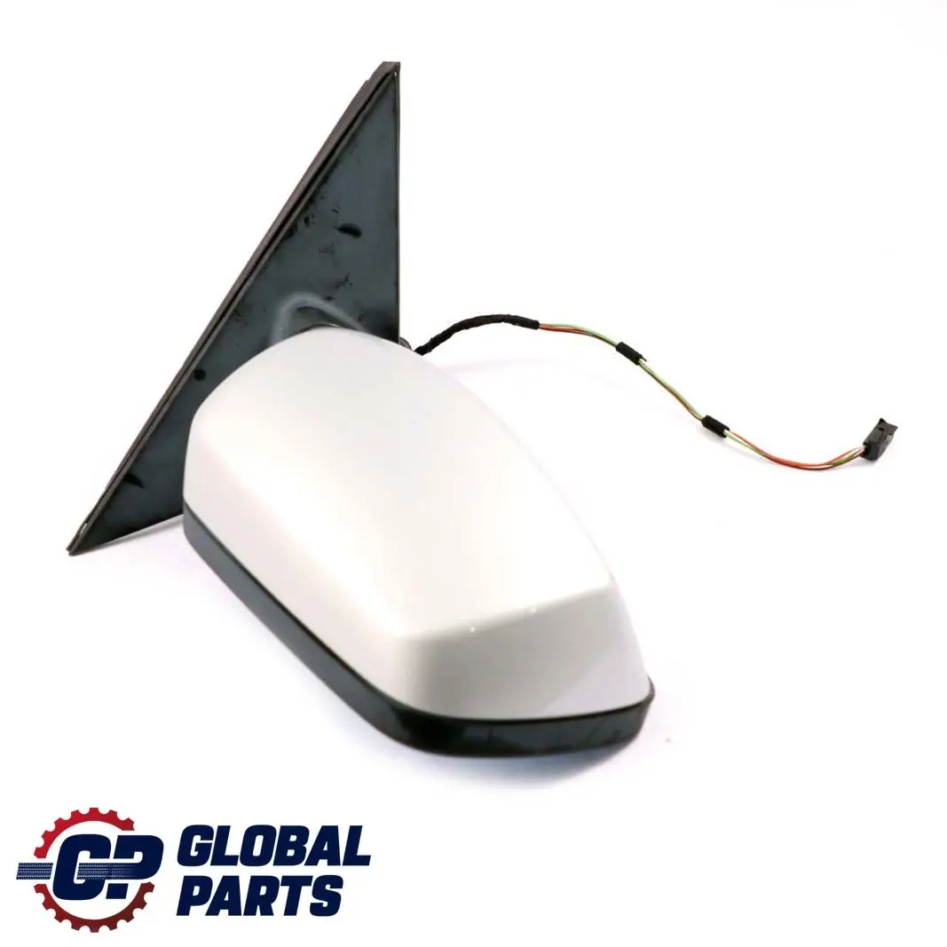 BMW 5 Series 2 E60 E61 Heated Right Wing Mirror O/S Titansilber Titanium Silver - SKU rhd-7189486-TS2 - Part number 7189486