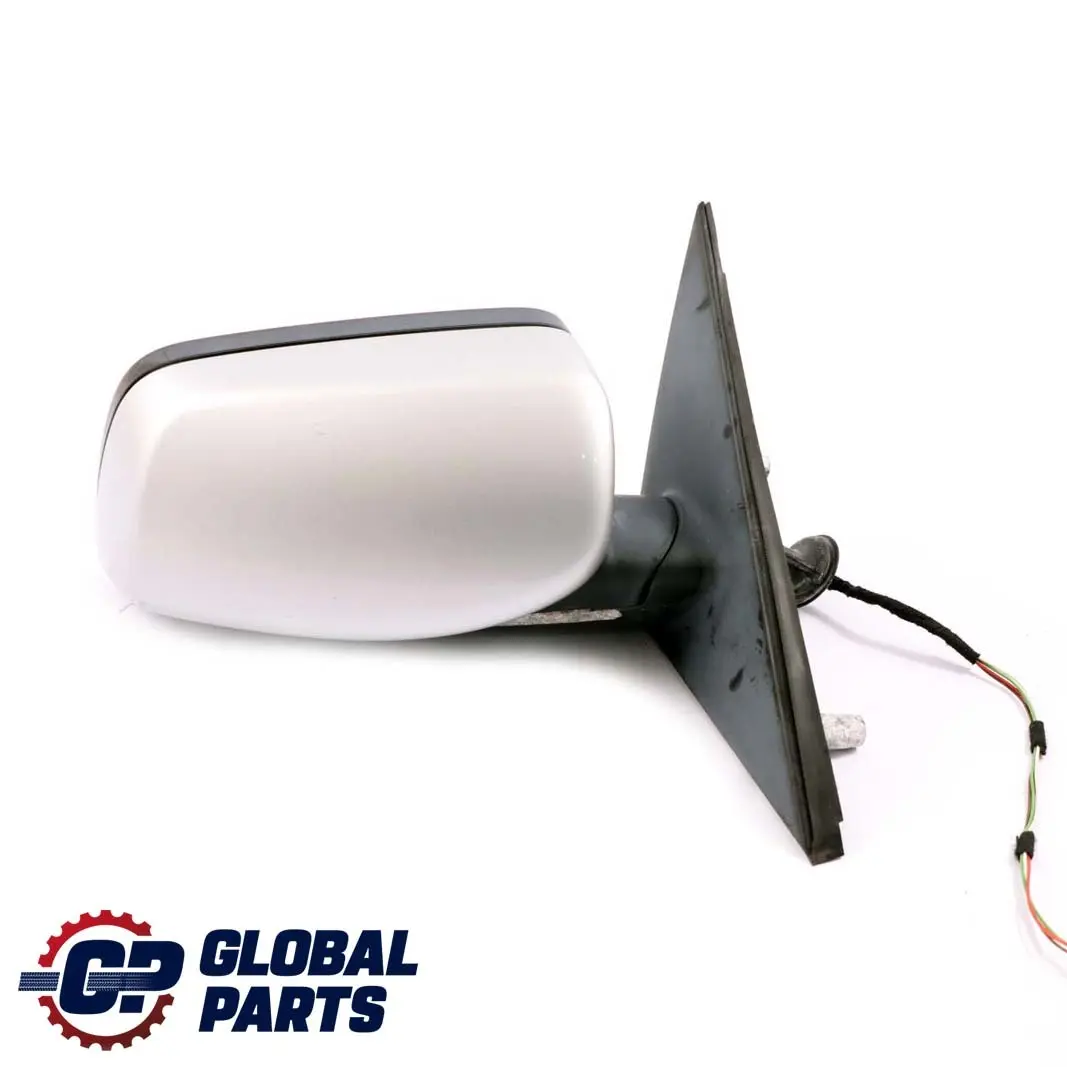 BMW 5 Series 2 E60 E61 Heated Right Wing Mirror O/S Titansilber Titanium Silver - SKU rhd-7189486-TS2 - Part number 7189486