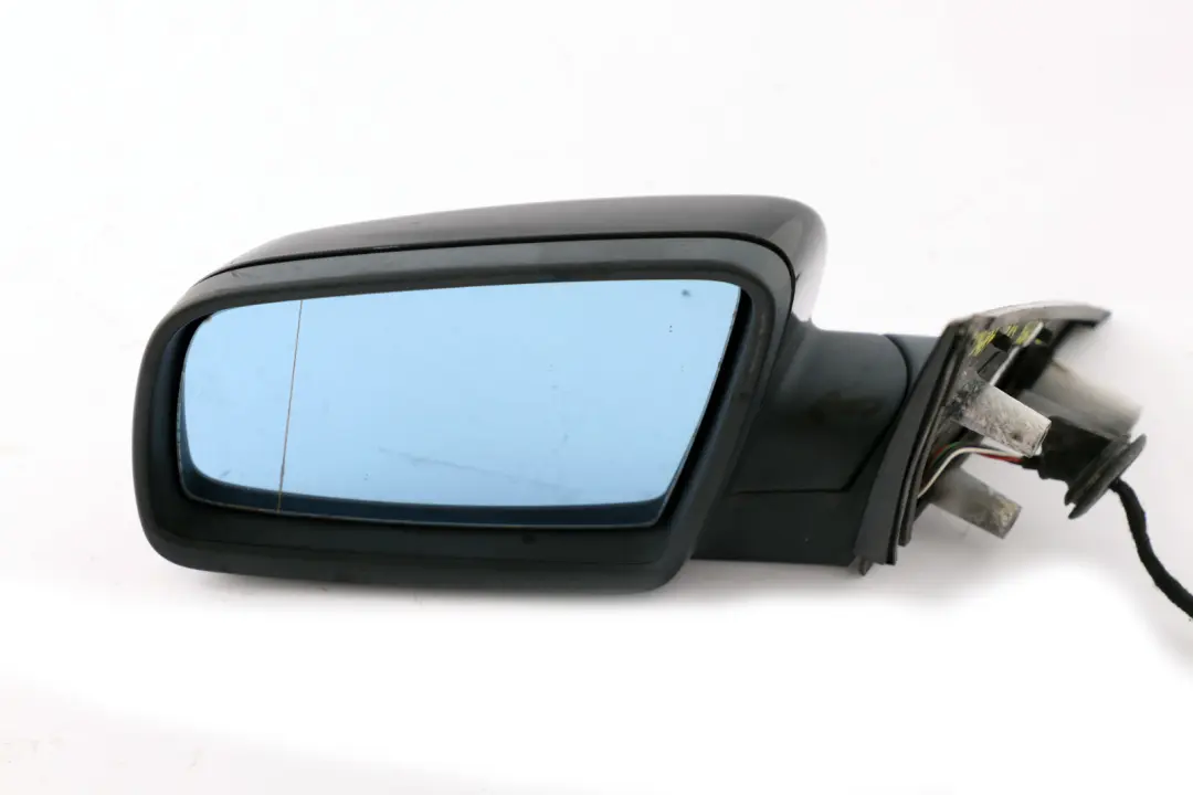 Heated Left Wing Mirror N/S Black Sapphire Metallic 475 to BMW 5 Series E60 E61 with Part number 7189487 BMW 5 Series E60 E61 Heated Left Wing Mirror N/S Black Sapphire Metallic 475 - SKU rhd-7189487-BS - Part number 7189487
